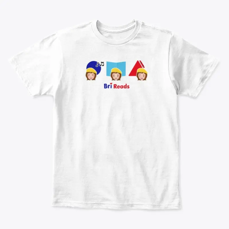 Read, Draw, Sing Kids Tee