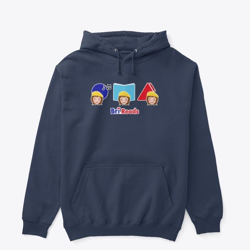 Read, Draw, Sing Adult Hoodie